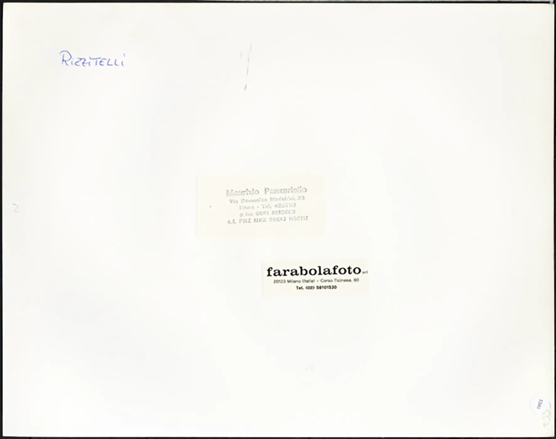 Roma Rizzitelli anni 90 Ft 5361 - Stampa 24x30 cm - Farabola Stampa ai sali d'argento