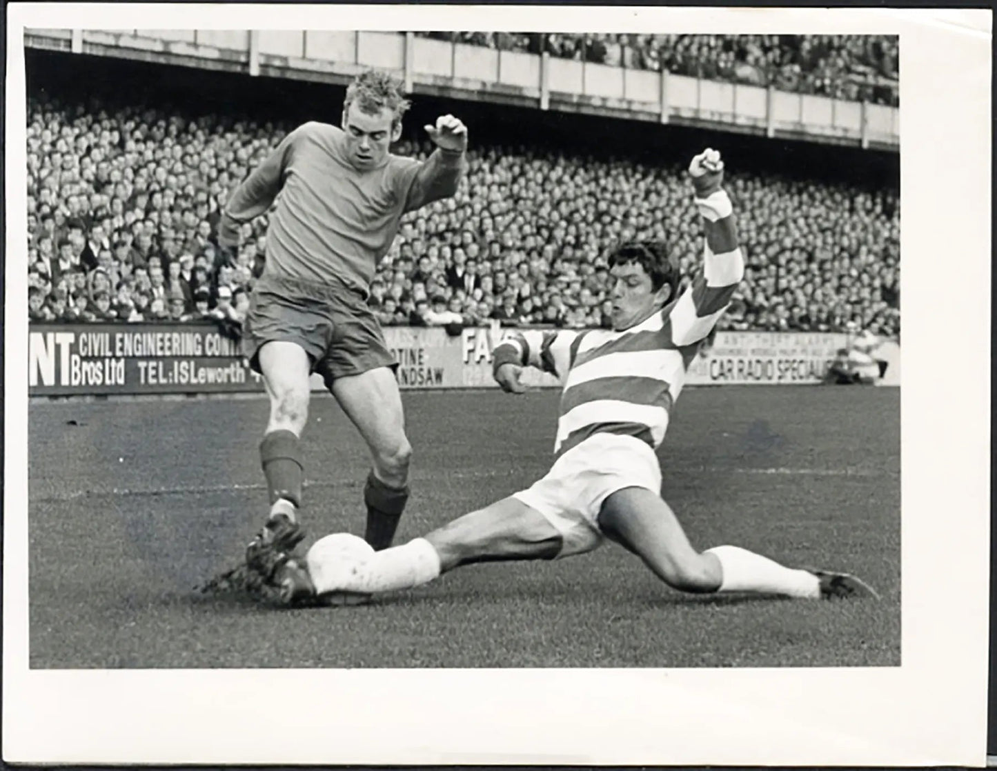 Ron Hunt e Irvine First Division 1968 Ft 5110 - Stampa 20x15 cm - Farabola Stampa ai sali d'argento