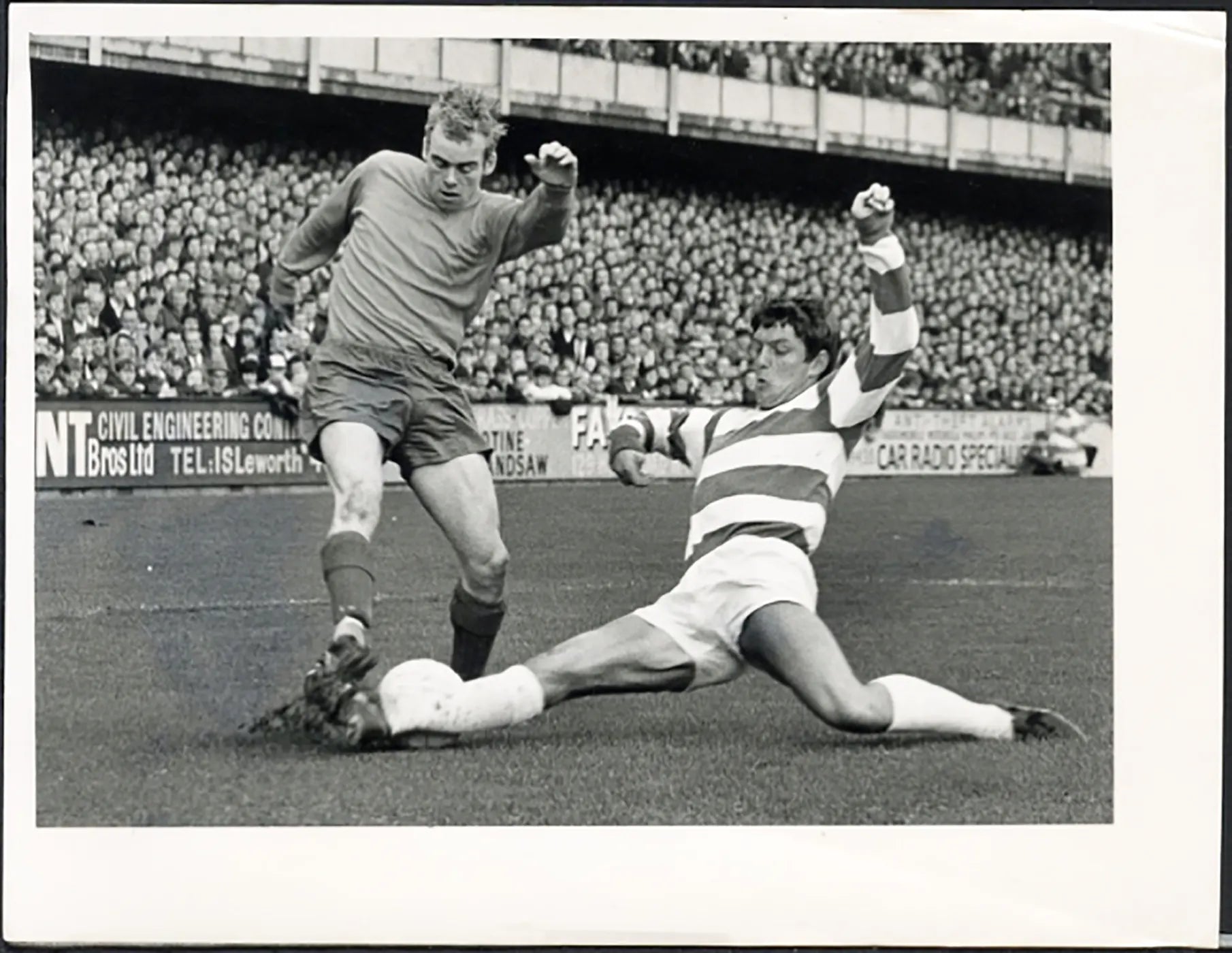 Ron Hunt e Irvine First Division 1968 Ft 5110 - Stampa 20x15 cm - Farabola Stampa ai sali d'argento