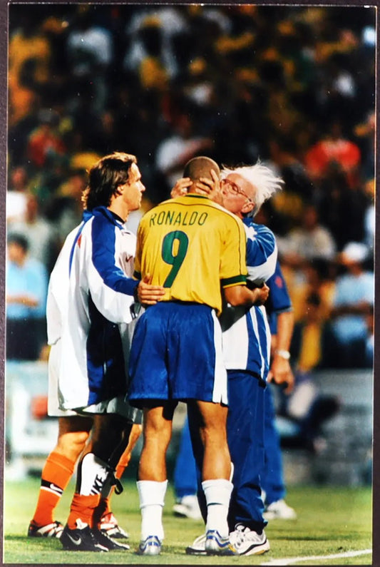 Ronaldo e Zagallo Mondiali Francia 98 Ft 2937 - Stampa 20x15 cm - Farabola Stampa ai sali d'argento