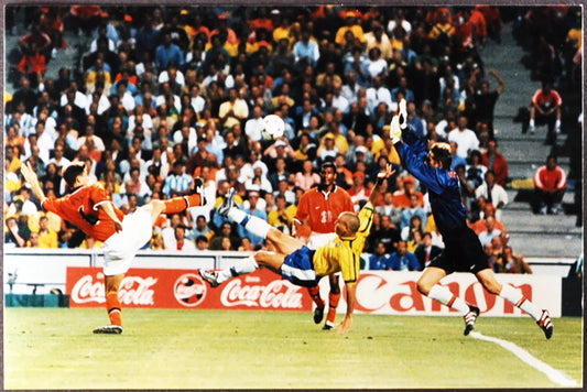 Ronaldo Mondiali Francia 98 Ft 2972 - Stampa 20x15 cm - Farabola Stampa ai sali d'argento