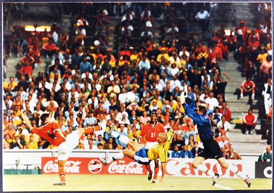 Ronaldo Mondiali Francia 98 Ft 2978 - Stampa 20x15 cm - Farabola Stampa ai sali d'argento