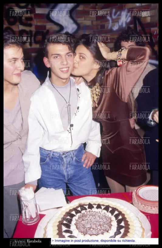 Rosalinda, Giacomo e Rosita Celentano, anni 80 - Farabola Immagine digitale