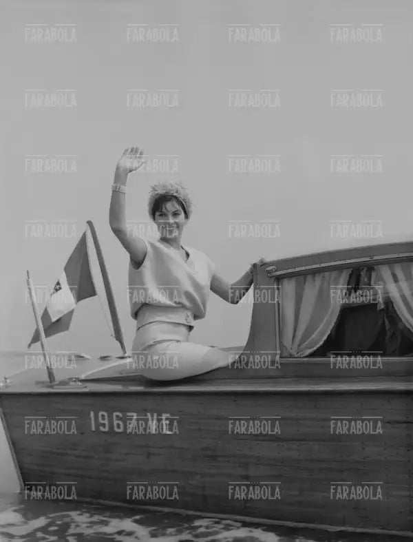 Rosanna Schiaffino, Festival di Venezia, 1961 - Farabola Immagine digitale