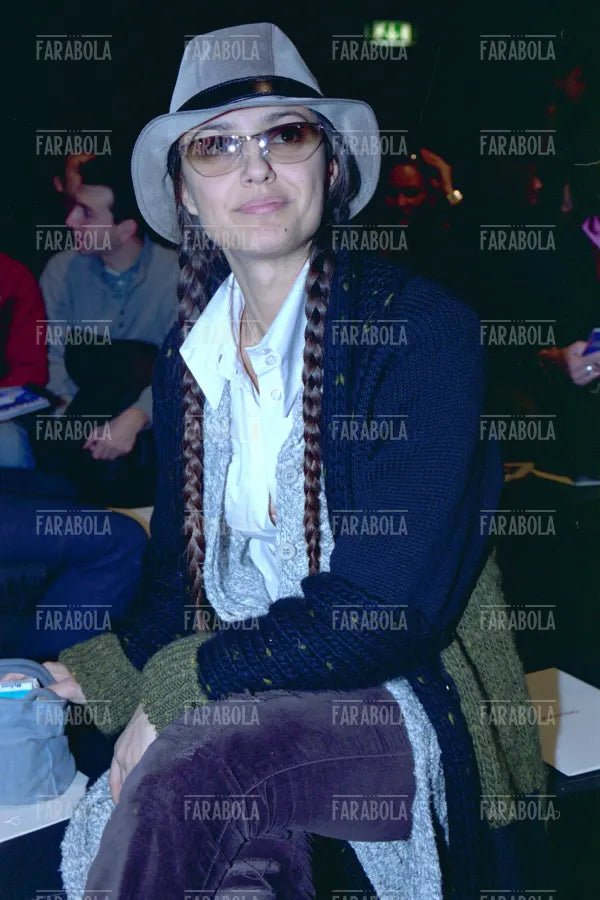 Rosita Celentano alla sfilata Jorando, Milano, 2002 - Farabola Immagine digitale