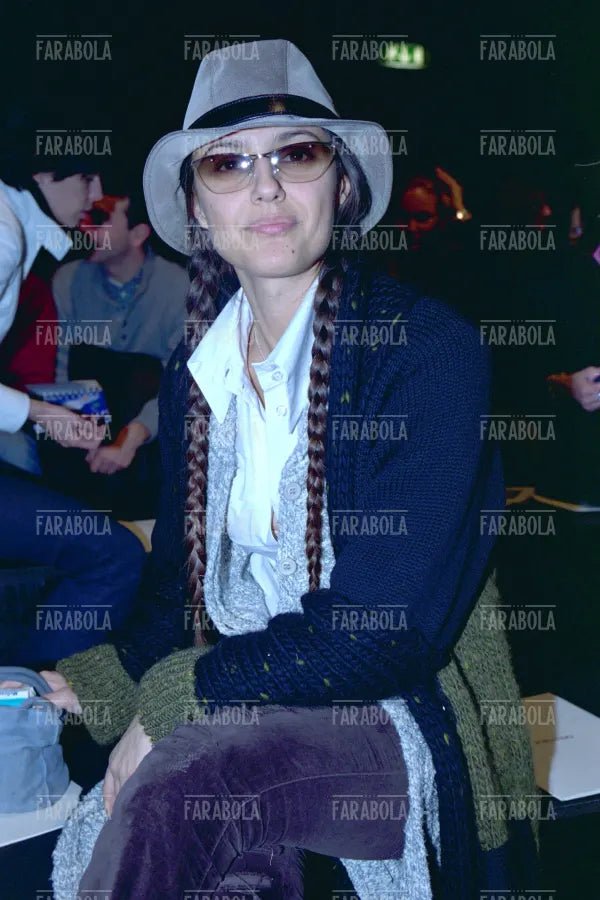 Rosita Celentano alla sfilata Jorando, Milano, 2002 - Farabola Immagine digitale