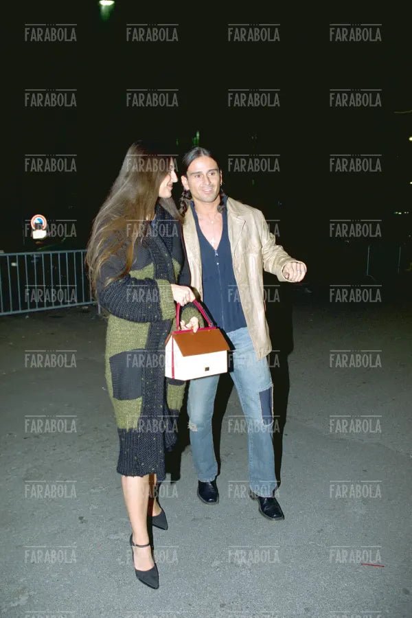 Rosita Celentano e Mario Ortiz, Festa Armani, 2002 - Farabola Immagine digitale