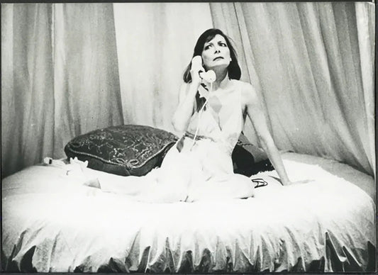 Rossella Falk commedia Applause 1980 Ft 37348 - Stampa 18x13 cm - Farabola Stampa ai sali d'argento