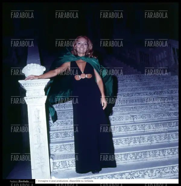 Rossella Falk, Festival di Venezia, 1972 - Farabola Immagine digitale