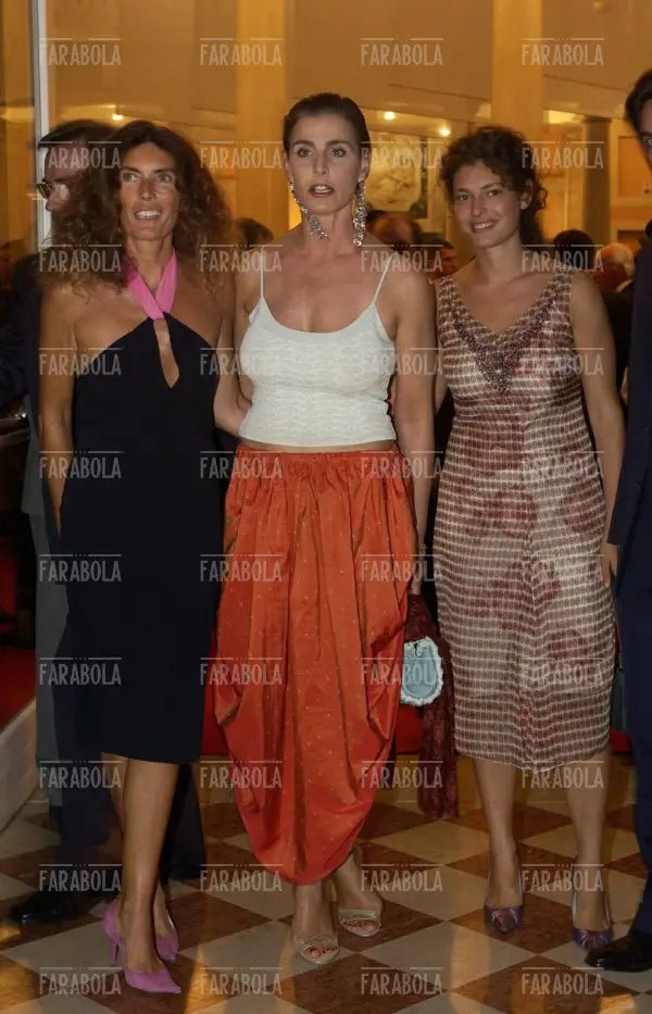 Rosy Greco, Antonia Dell'Atte e Ginevra Elkann, Festival di Venezia, 2004 - Farabola Immagine digitale