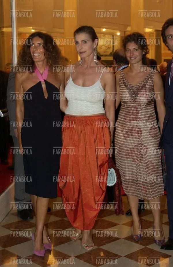 Rosy Greco, Antonia Dell'Atte e Ginevra Elkann, Festival di Venezia, 2004 - Farabola Immagine digitale