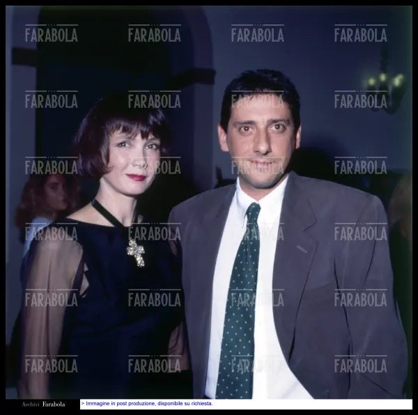Sabine Azema e Sergio Castellitto, Festival di Venezia, 1991 - Farabola Immagine digitale