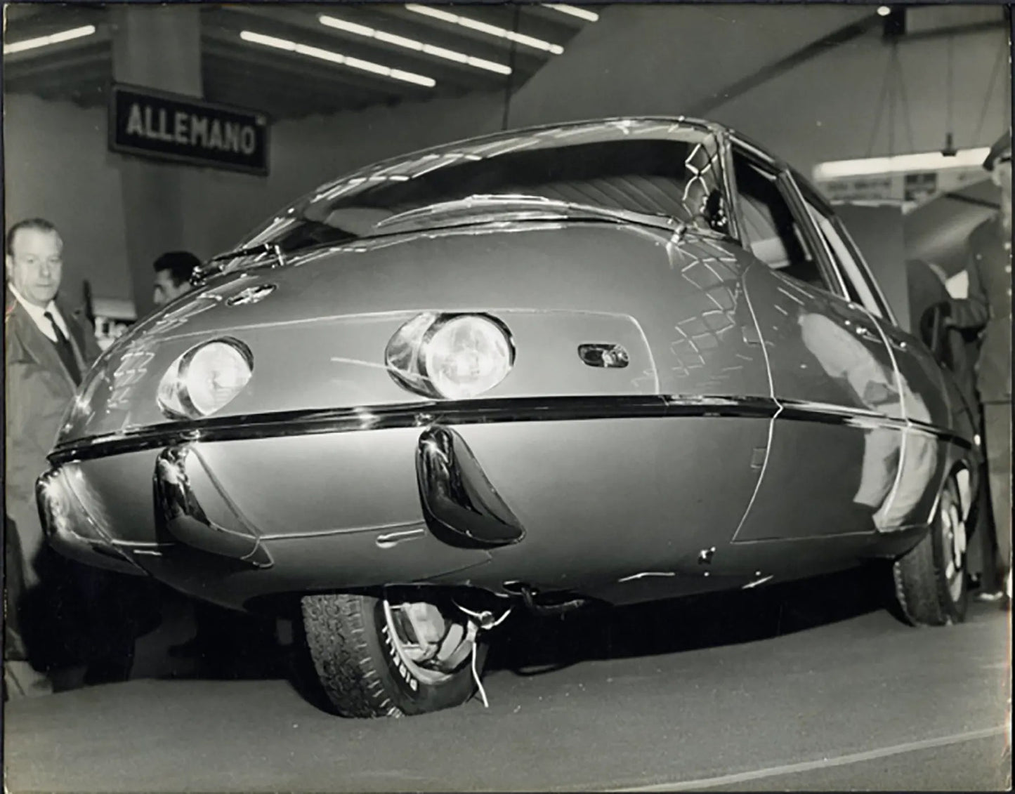 Salone Auto Torino 1960 PFX Pininfarina Ft 36443 - Stampa 21x27 cm - Farabola Stampa ai sali d'argento