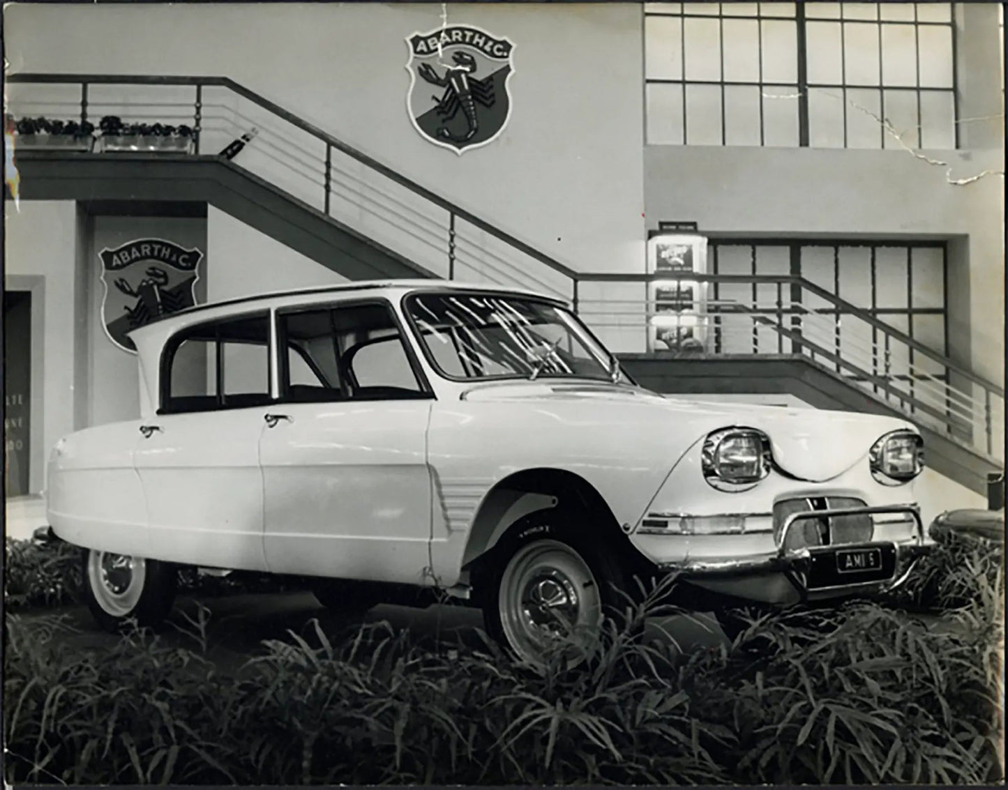 Salone Auto Torino 1961 Citroen Ami 6 Ft 36432 - Stampa 21x27 cm - Farabola Stampa ai sali d'argento
