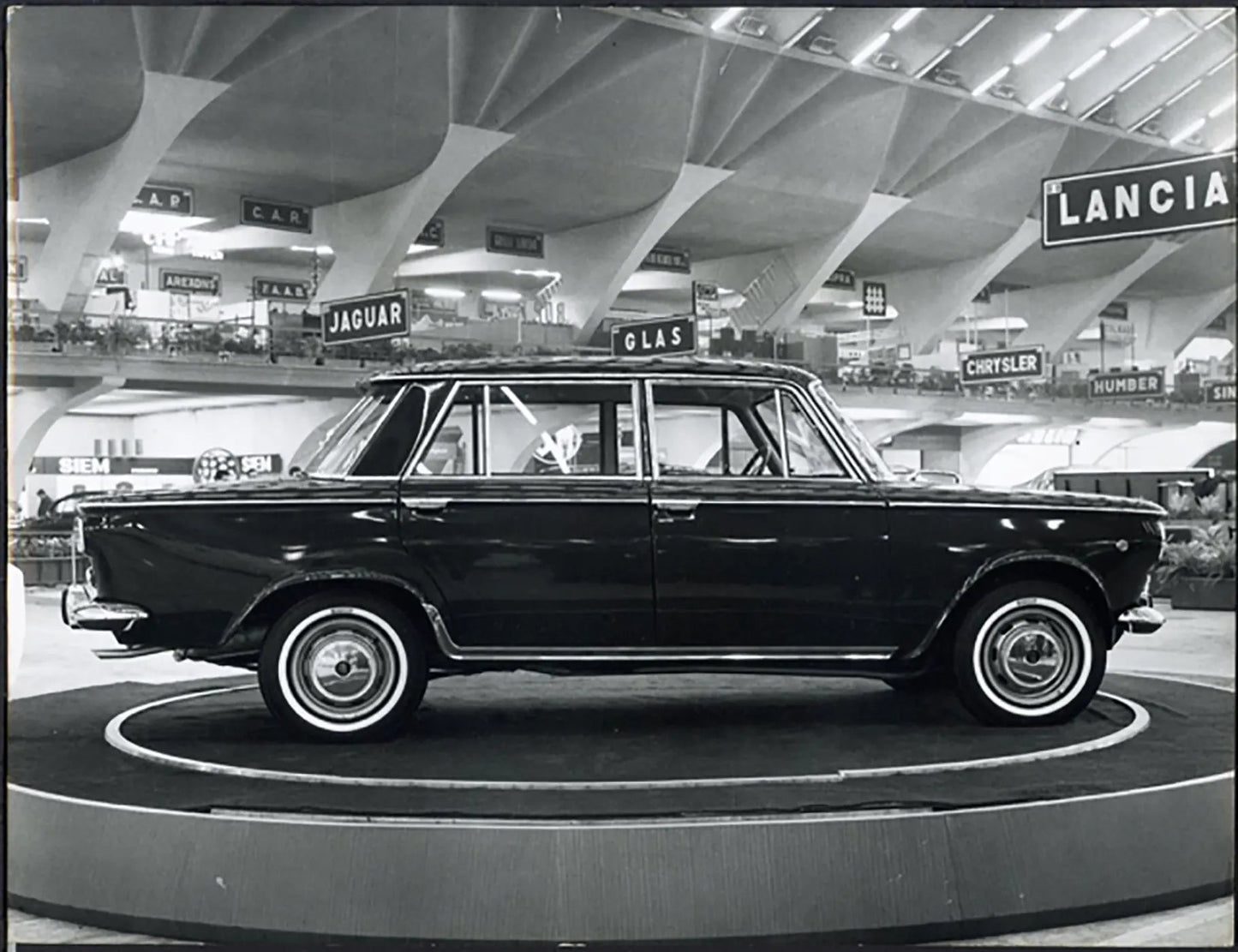 Salone Auto Torino 1964 Fiat 1500 Ft 36425 - Stampa 21x27 cm - Farabola Stampa ai sali d'argento