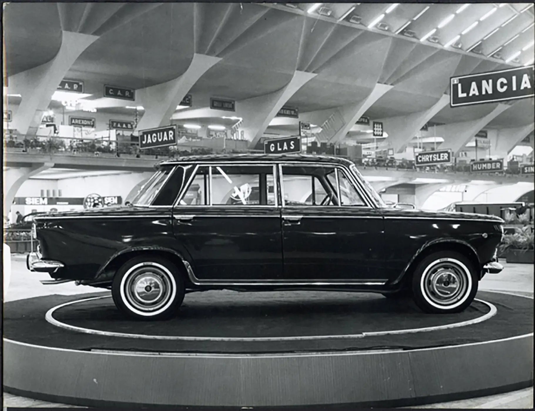 Salone Auto Torino 1964 Fiat 1500 Ft 36425 - Stampa 21x27 cm - Farabola Stampa ai sali d'argento