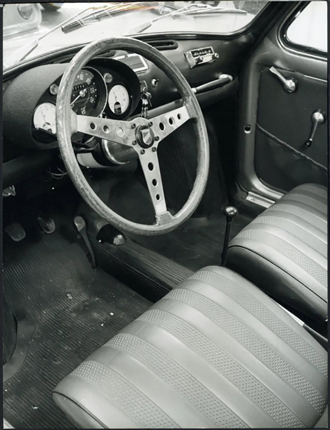 Salone Auto Torino 1967 Fiat 500 Ft 36423 - Stampa 21x27 cm - Farabola Stampa ai sali d'argento