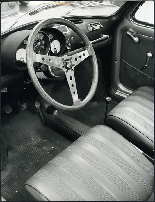 Salone Auto Torino 1967 Fiat 500 Ft 36423 - Stampa 21x27 cm - Farabola Stampa ai sali d'argento