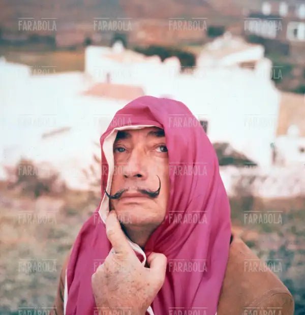 Salvador Dalì a Port Lligat, 1957 - Farabola Immagine digitale