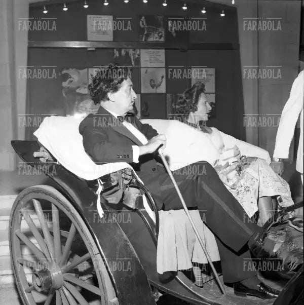 Salvador Dalì e Gala, Festival di Venezia, 1961 - Farabola Immagine digitale