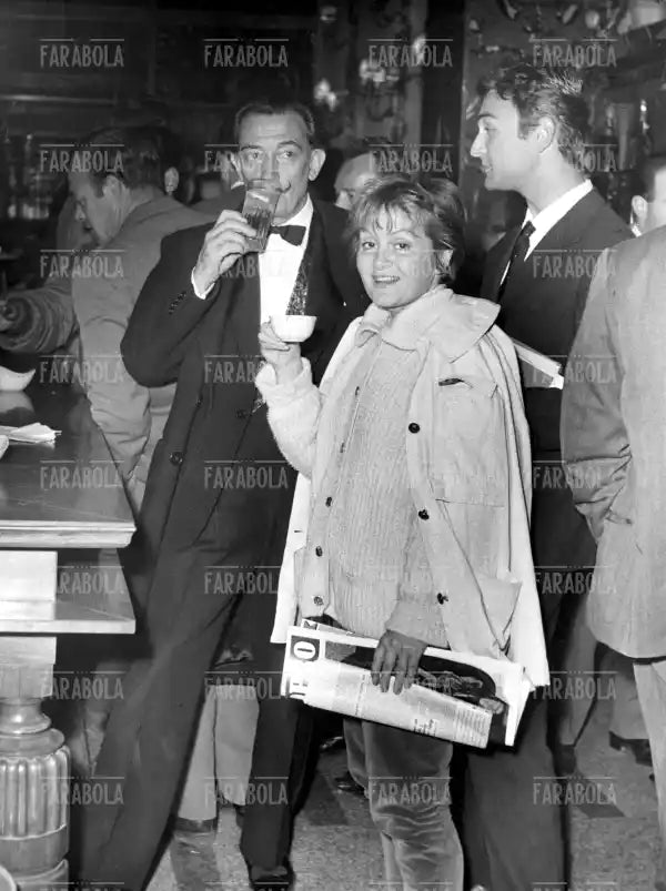 Salvador Dalì e Novella Parigini, Roma, anni 60 - Farabola Immagine digitale