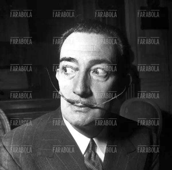 Salvador Dalì, Roma, 1954 - Farabola Immagine digitale