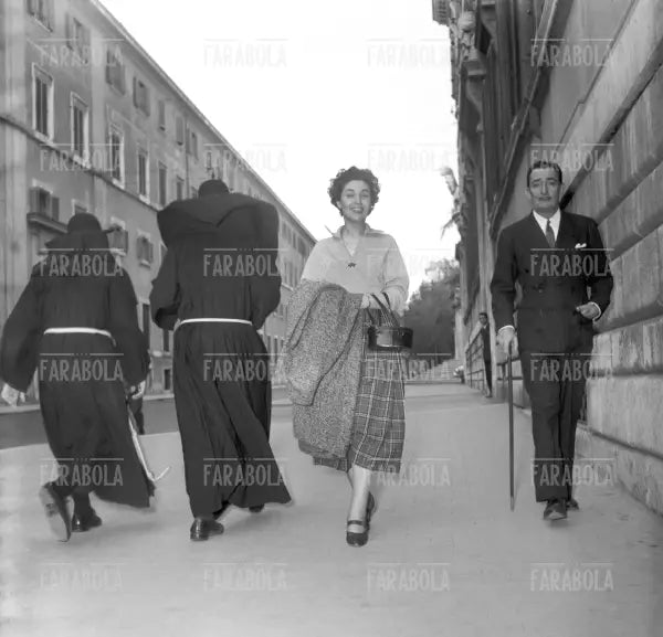 Salvador Dalì, Roma, 1954 - Farabola Immagine digitale