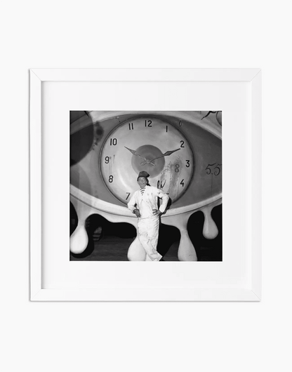 Salvador Dalì, Venezia 1961 — stampa fine art con cornice bianca