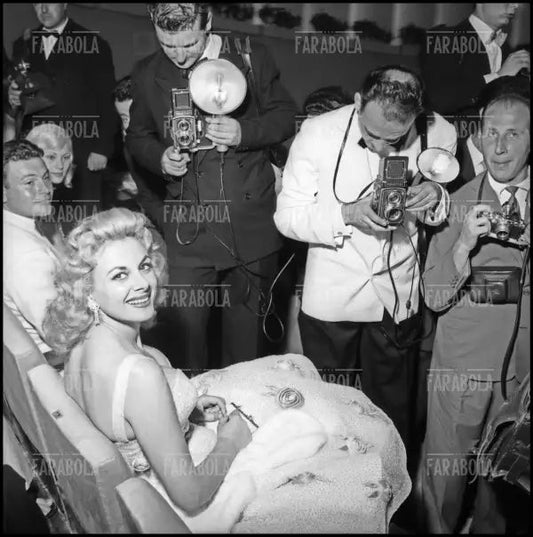 Sandra Milo, Festival di Venezia, 1956 - Farabola Immagine digitale