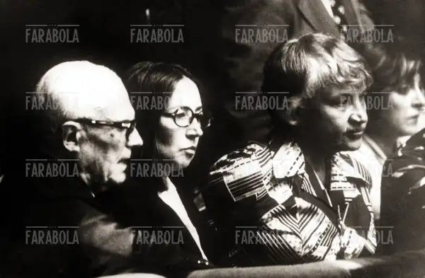 Sandro Pertini, Oriana Fallaci e Laura Lombardo Radice, Roma, 1976 - Farabola Immagine digitale