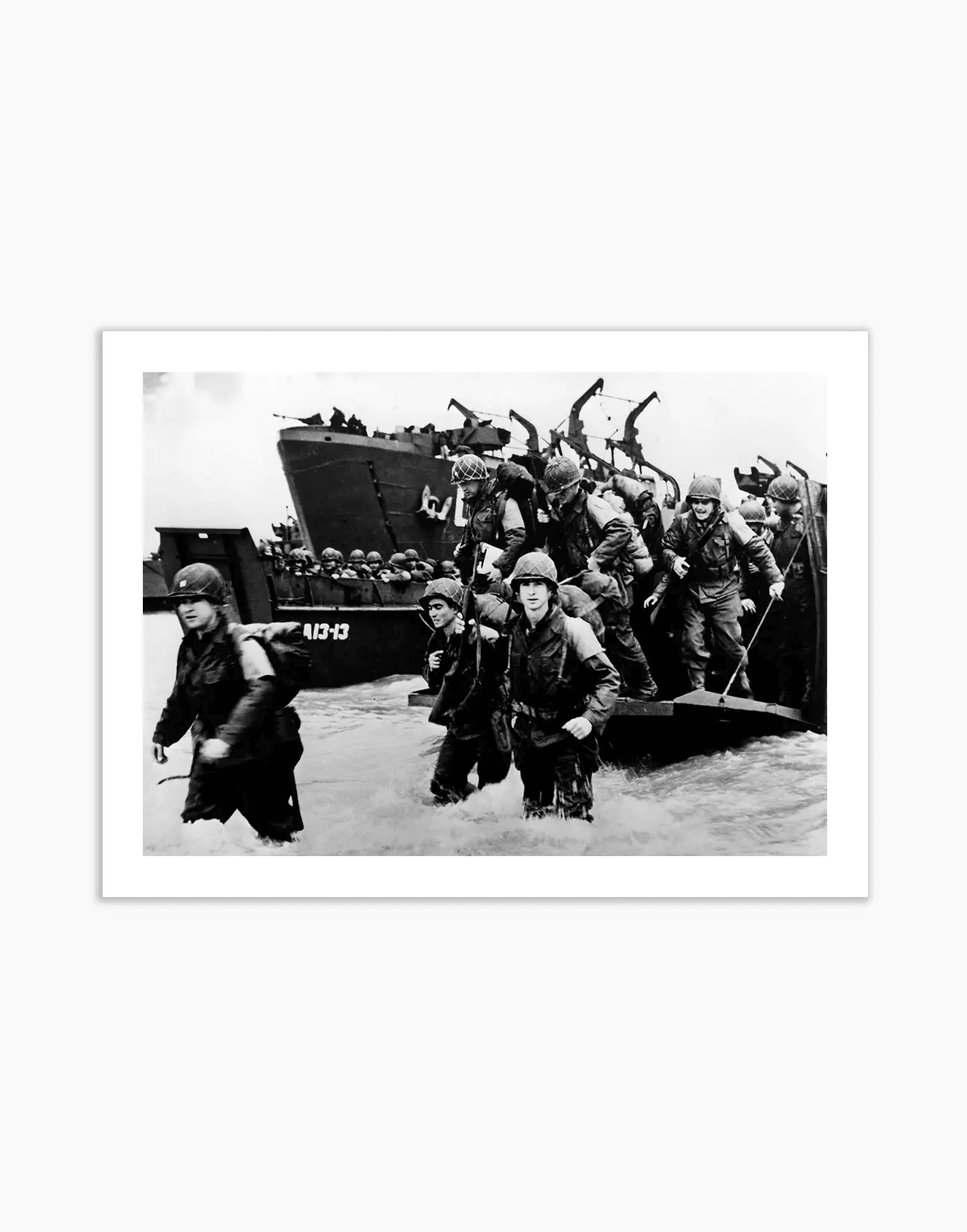 Sbarco degli alleati in Normandia, 1944 - Farabola WhiteWall App Product