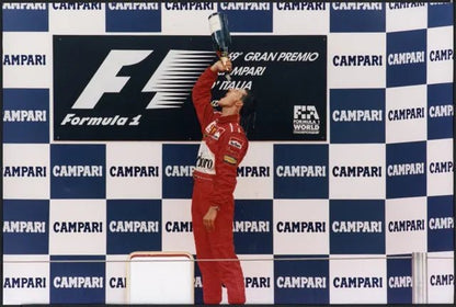 Schumacher Podio Gp d'Italia 1998 Ft 4215 - Stampa 20x30 cm - Farabola Stampa digitale