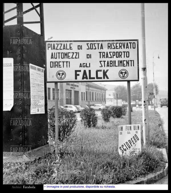 Sciopero dei metalmeccanici, Milano, 1969 - Farabola Immagine digitale