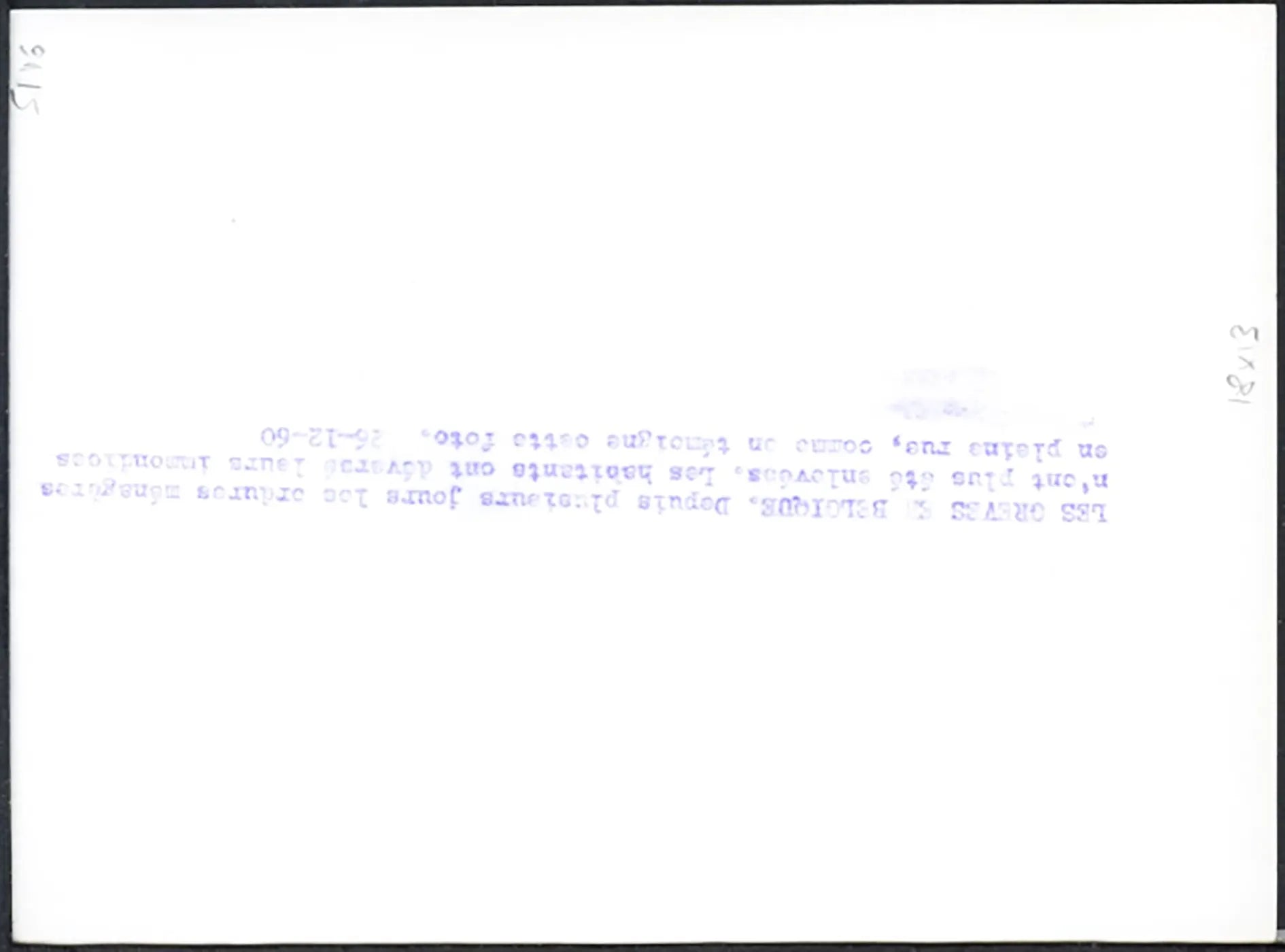 Sciopero dei rifiuti in Belgio 1960 Ft 5195 - Stampa 18x13 cm - Farabola Stampa ai sali d'argento