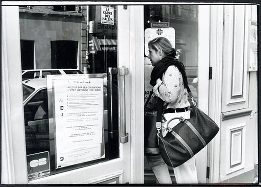 Sciopero della Sanità a Parigi 1991 Ft 5304 - Stampa 21x15 cm - Farabola Stampa ai sali d'argento
