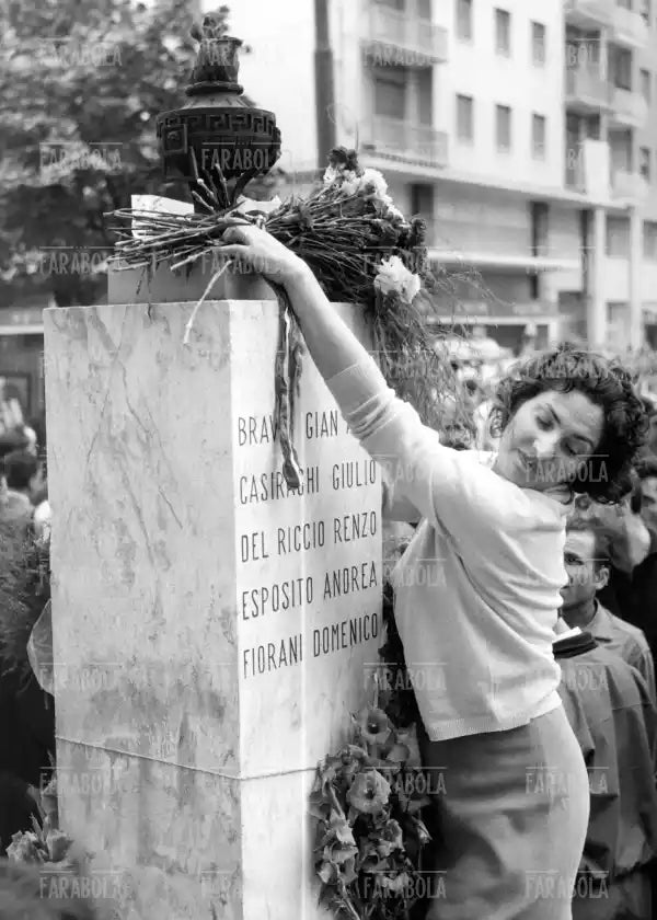 Sciopero organizzato dalla Cgil, Milano, 1960 - Farabola Immagine digitale