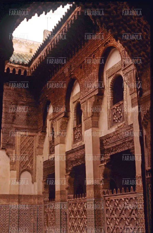 Scula coranica, Marrakech, anni 90 - Farabola Immagine digitale