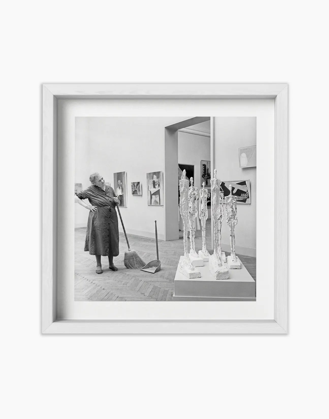 Sculture di Alberto Giacometti, 1956 - Farabola Fotografia