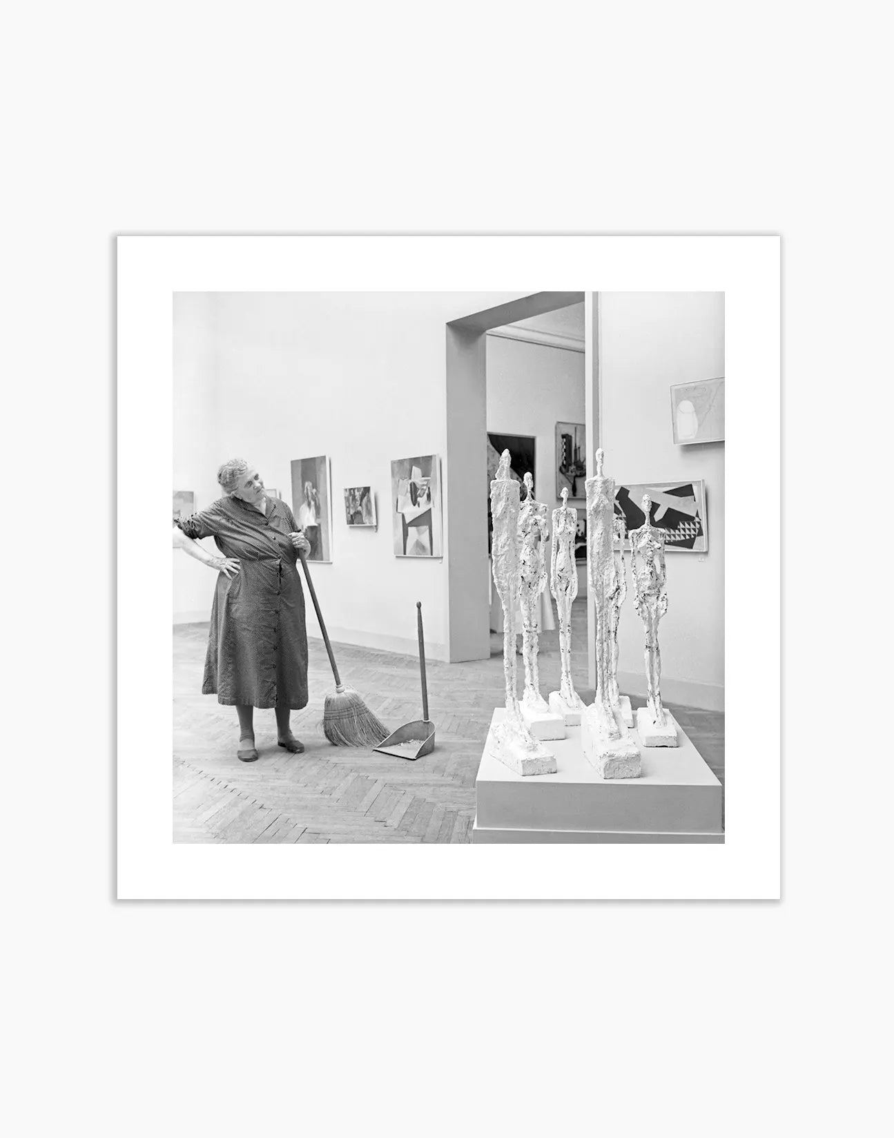 Sculture di Alberto Giacometti, 1956 - Farabola Fotografia