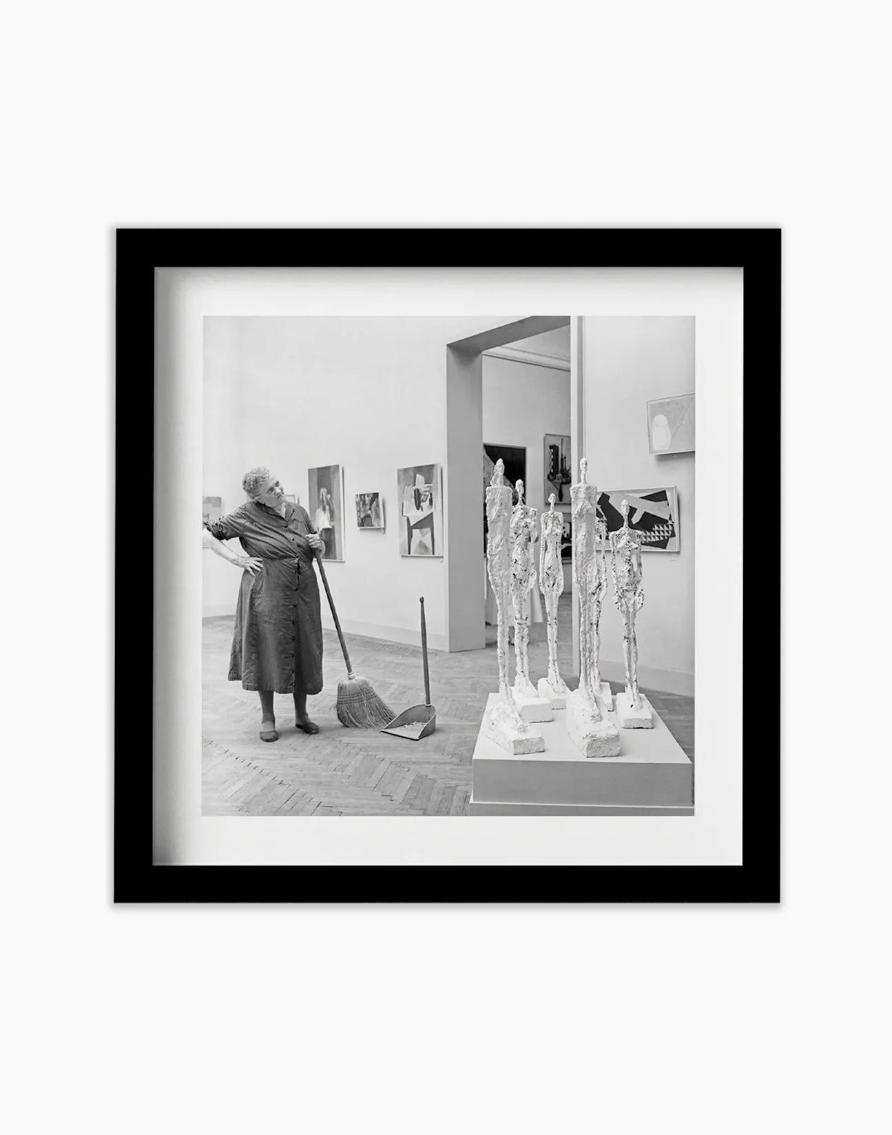 Sculture di Alberto Giacometti, 1956 - Farabola Fotografia