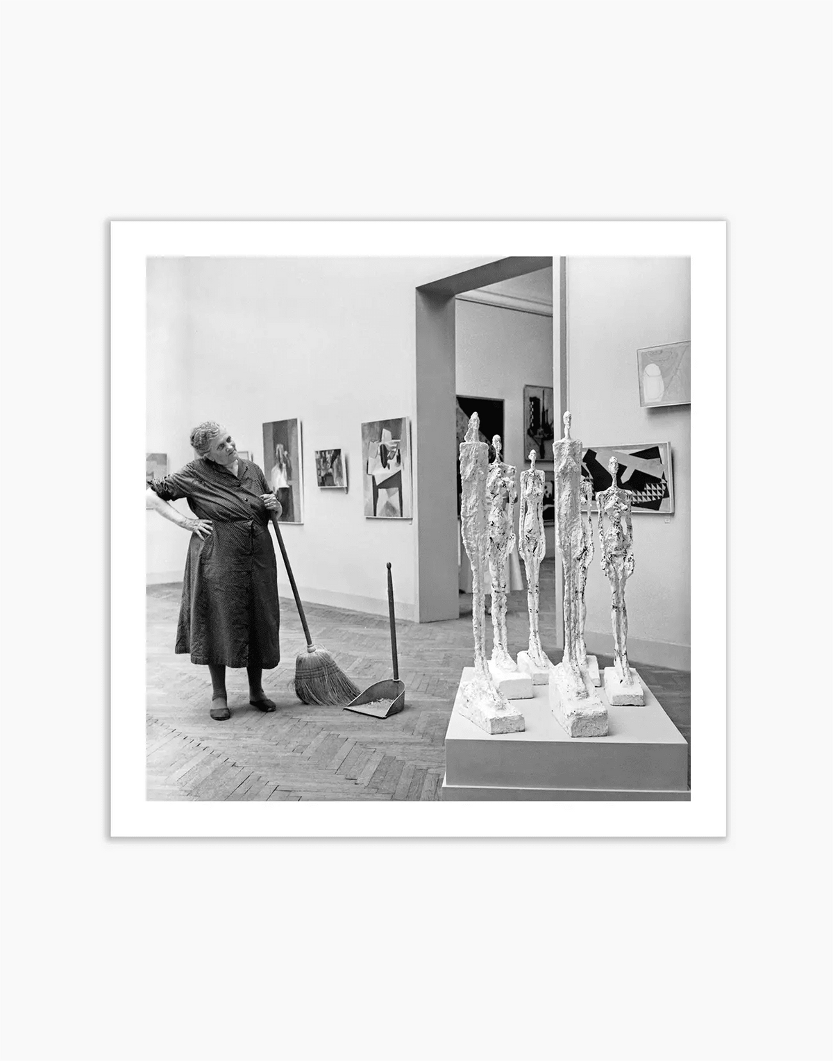 Sculture di Alberto Giacometti, 1956 - Farabola WhiteWall App Product