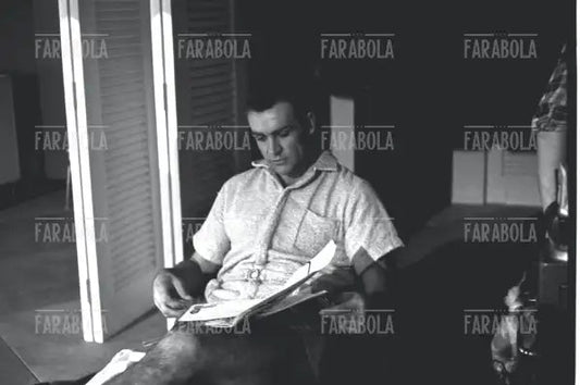Sean Connery sul set del film Goldfinger, 1964 - Farabola Immagine digitale