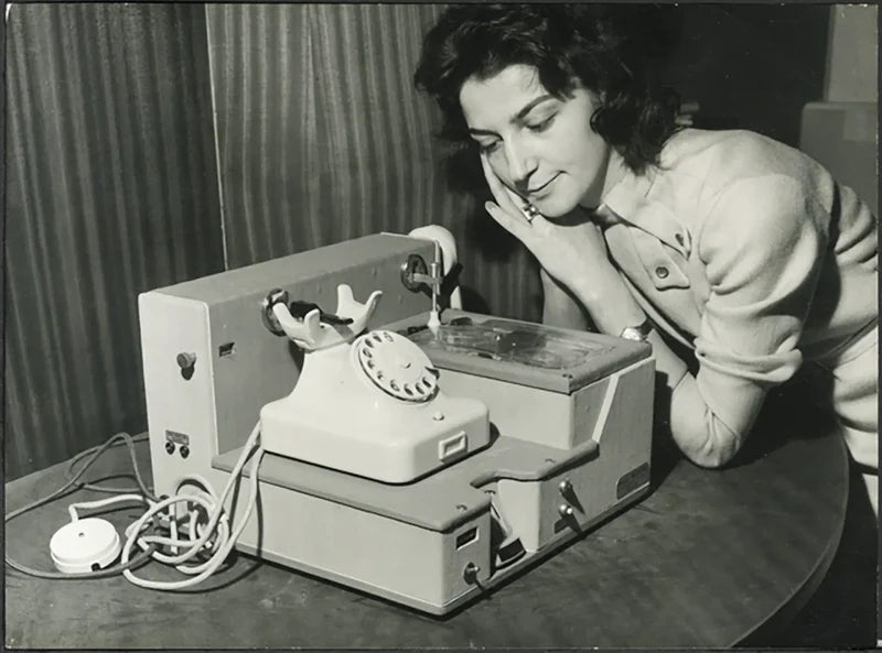 Segreteria telefonica automatica 1959 Ft 37301 - Stampa 18x13 cm - Farabola Stampa in digitale