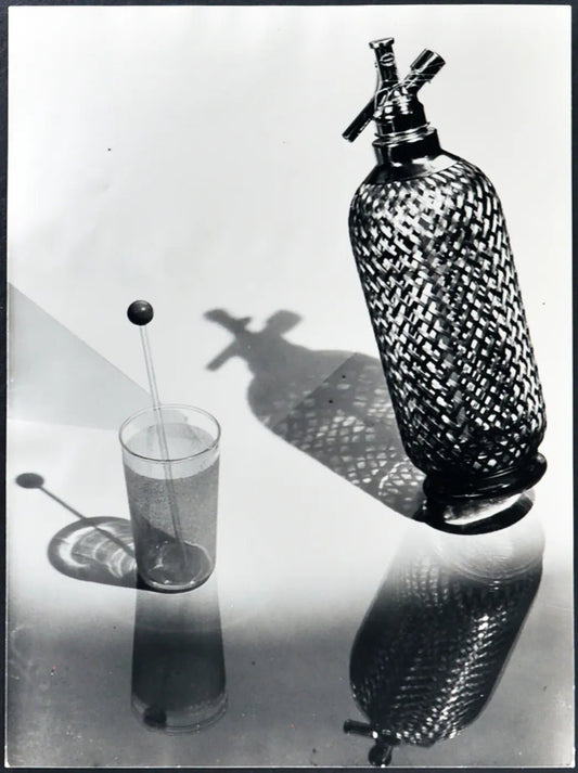 Sifone di selz anni 60 Ft 2855 - Stampa 24x18 cm - Farabola Stampa ai sali d'argento