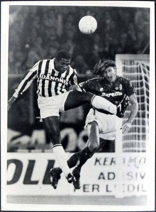 Silenzi e Julio Cesar Juventus-Torino 1993 Ft 2629 - Stampa 24x18 cm - Farabola Stampa ai sali d'argento