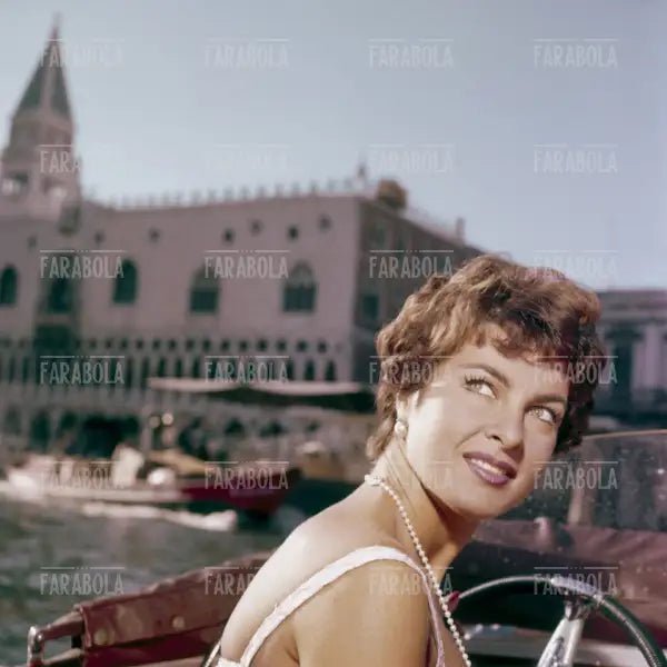 Silvana Pampanini, Festival di Venezia, 1958 - Farabola Immagine digitale