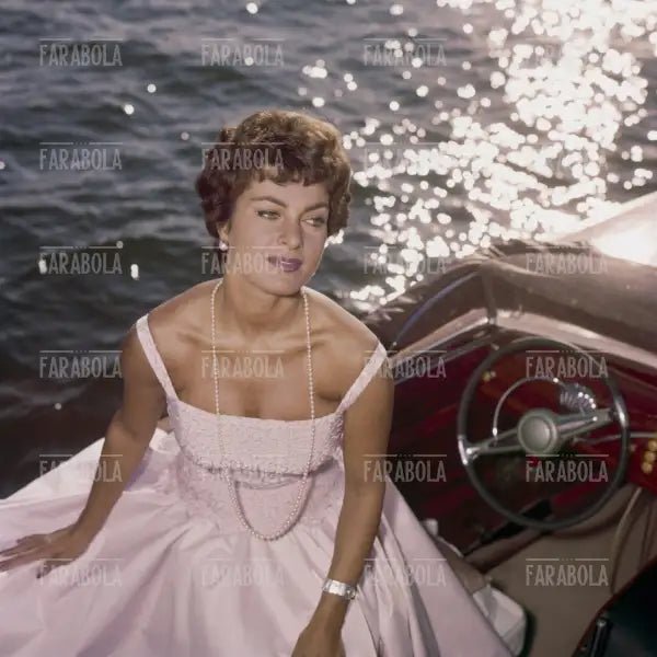 Silvana Pampanini, Festival di Venezia, 1958 - Farabola Immagine digitale