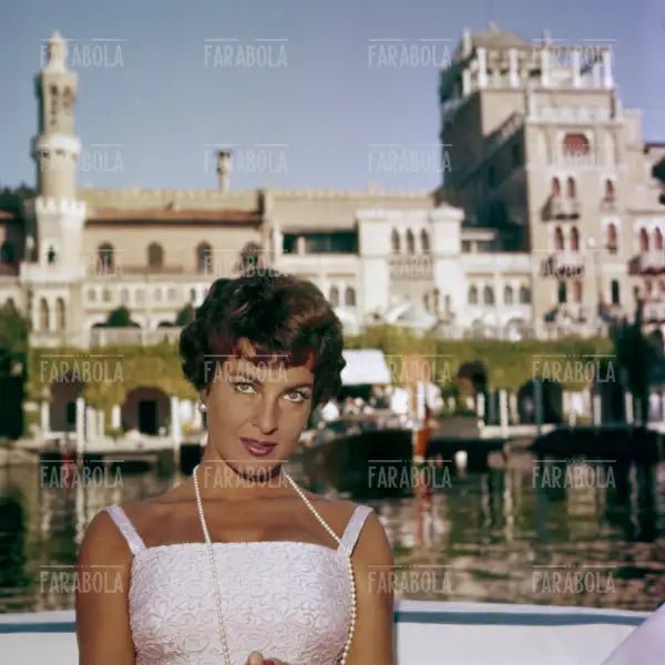 Silvana Pampanini, Festival di Venezia, 1958 - Farabola Immagine digitale