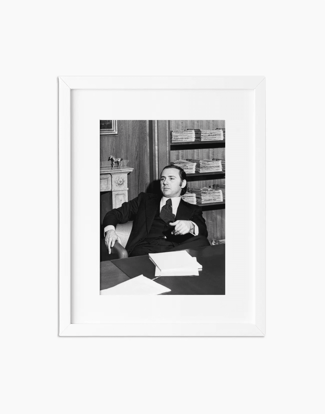 Silvio Berlusconi, 1977 - Farabola WhiteWall App Product