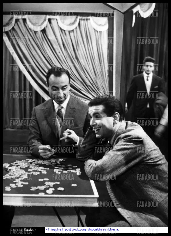 Silvio Noto ed Enzo Tortora, Telematch, 1957 - Farabola Immagine digitale